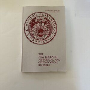 Set Of 5 The New England Historical And Genealogical Register Magazines